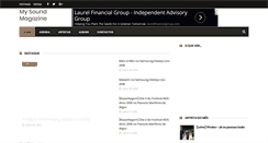Desktop Screenshot of mysound-mag.com